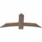 Ekena Millwork Bellingham Smooth Timber Gable Bracket, Douglas Fir, 48"W x 22"H x 1 1/2"D x 5 1/2"F, 11/12 Pitch GBW048X22X0206BEL00SDF - alternate 2